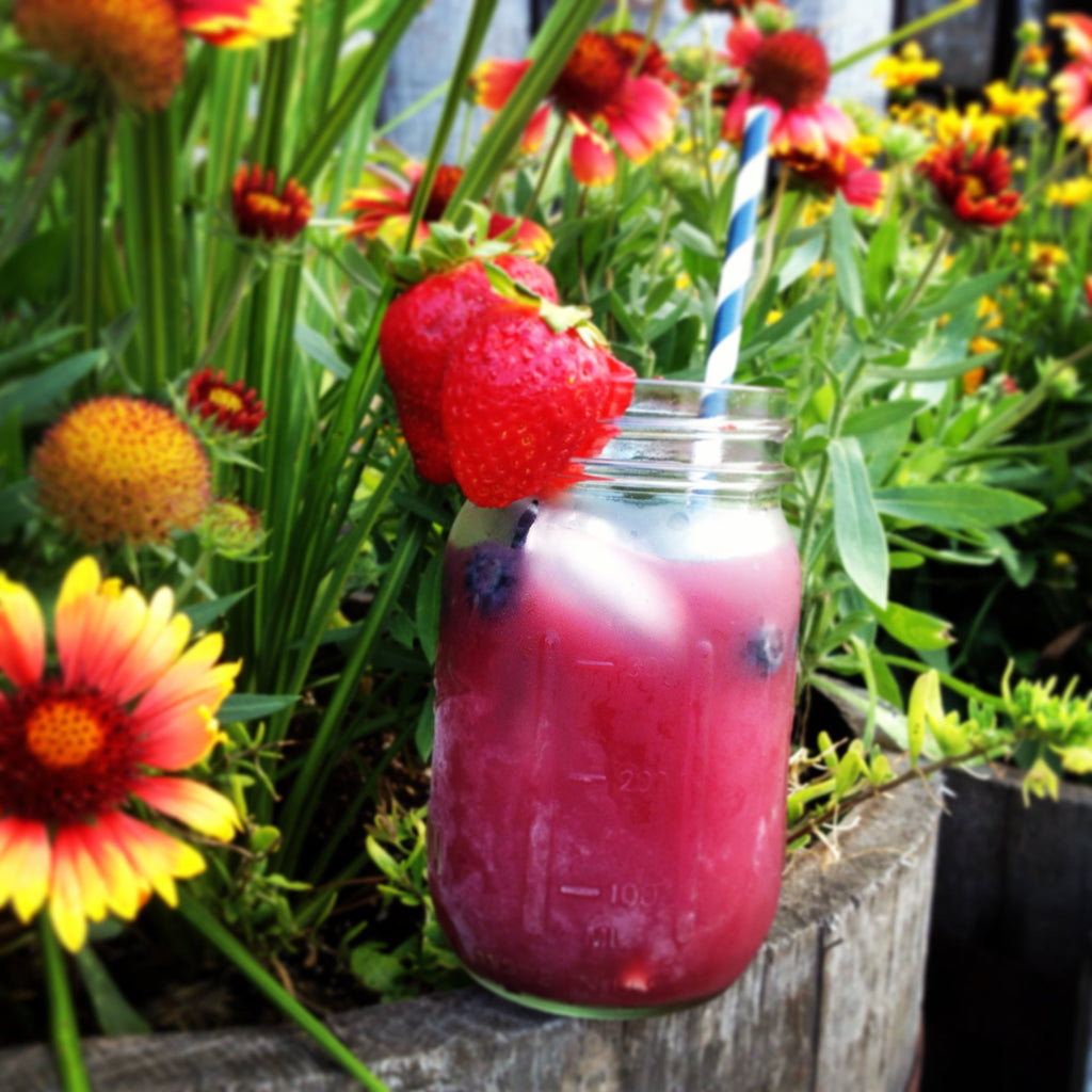 Bourbon Sangria Slush