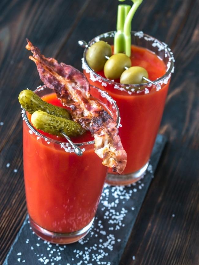 Barrel Aged & Bourbon Smoked Bloody Mary Ideas