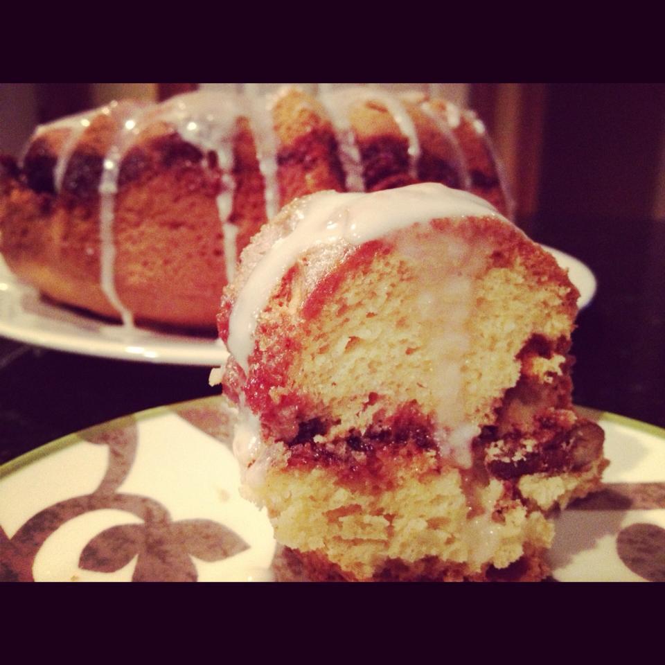 Bourbon Sugar Coffee Cake