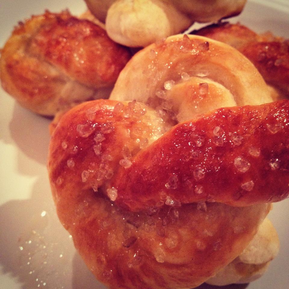 Bourbon Smoked Salt Soft Pretzels