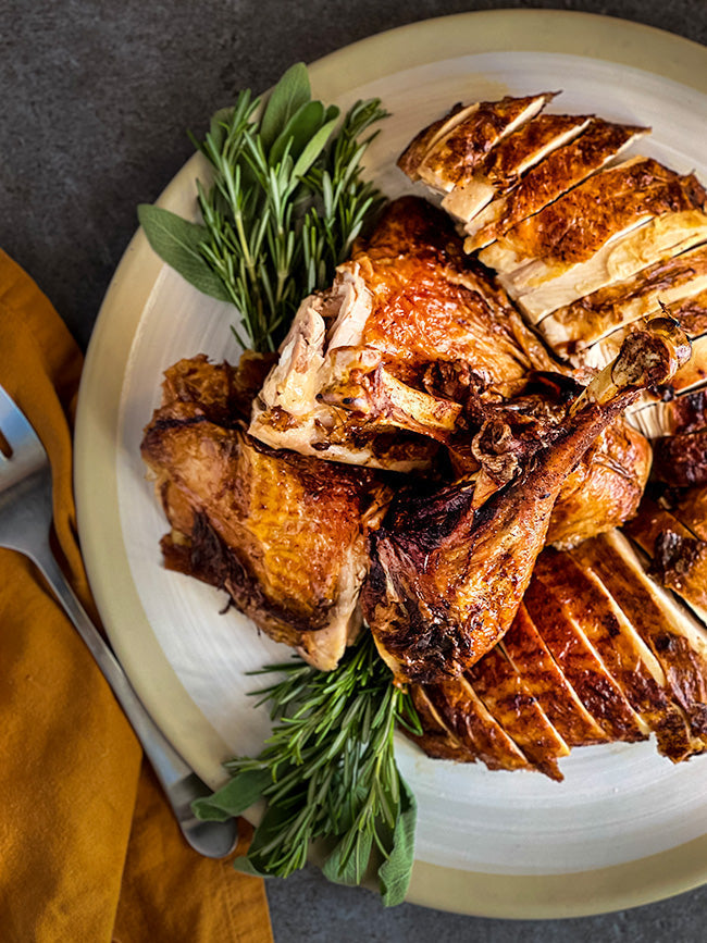 Bourbon Smoked Citrus Pepper Brined & Deep Fried Turkey