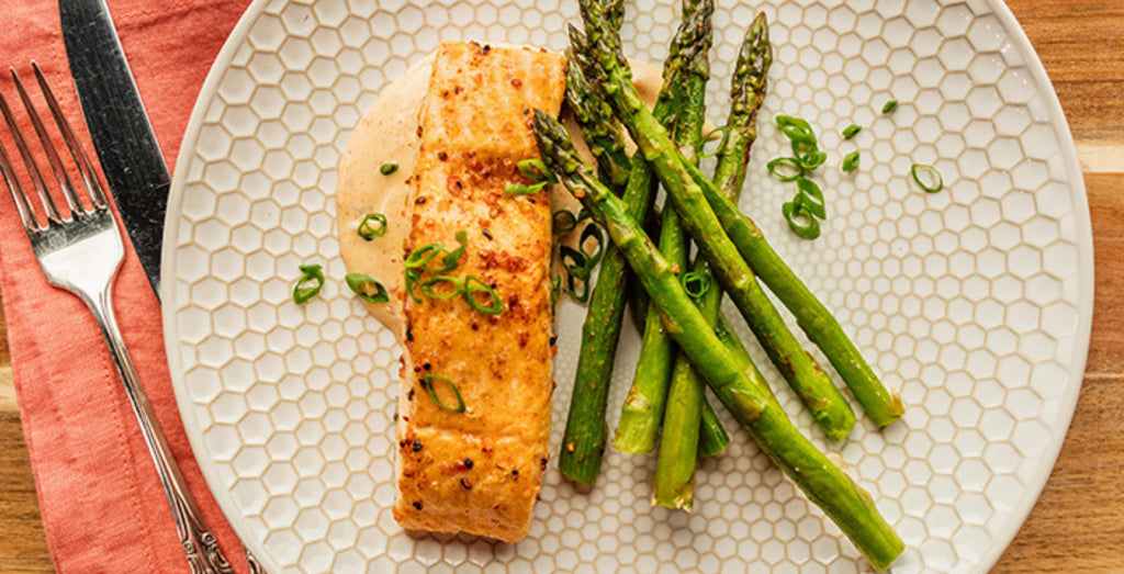 Sheet-Pan Salmon with Bourbon Smoked Spices