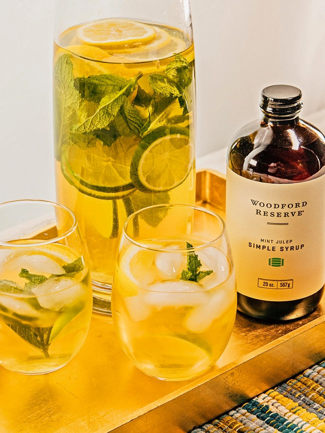 White Wine Sangria With Mint, Lemon, and Lime