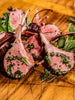 Mint Julep Lamb With Garlic Blistered Stone Fruit