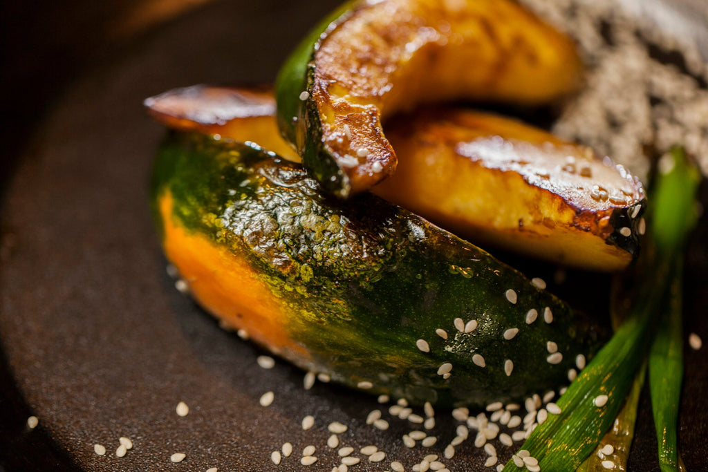 Bluegrass Soy Poached Squash