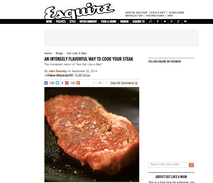 An Intensely Flavorful Way to Cook Your Steak