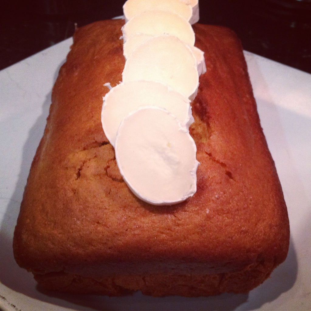 Sorghum Pumpkin Loaf with Brie