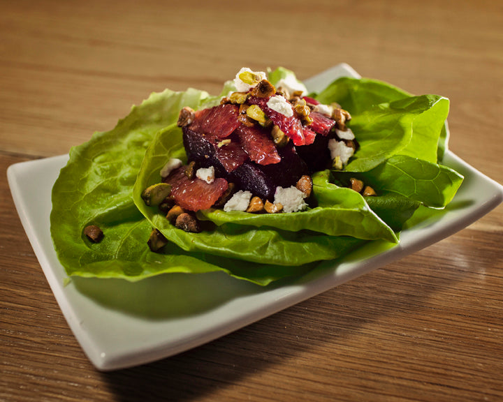 Bibb and Sorghum Vinaigrette Salad