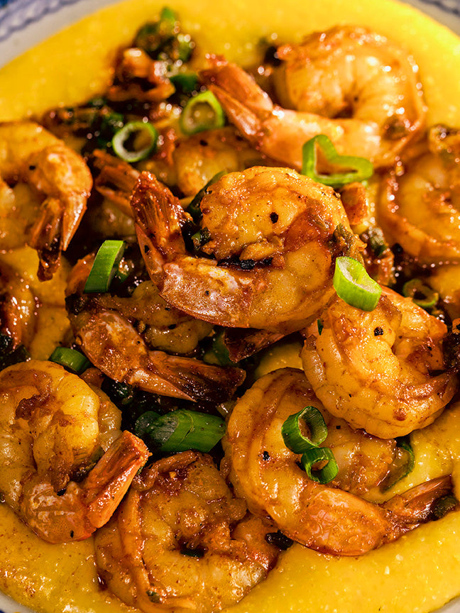 Smoked Paprika Shrimp & Grits