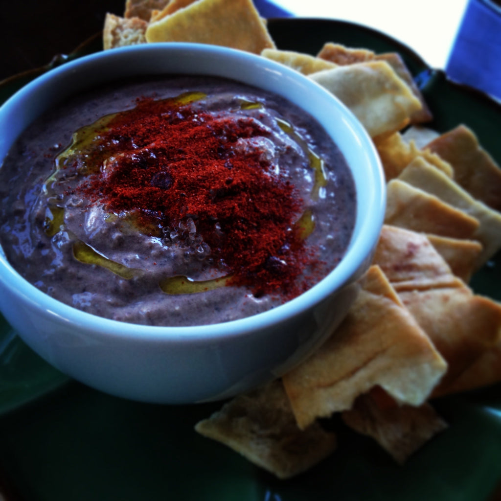 Spicy Black Bean Hummus