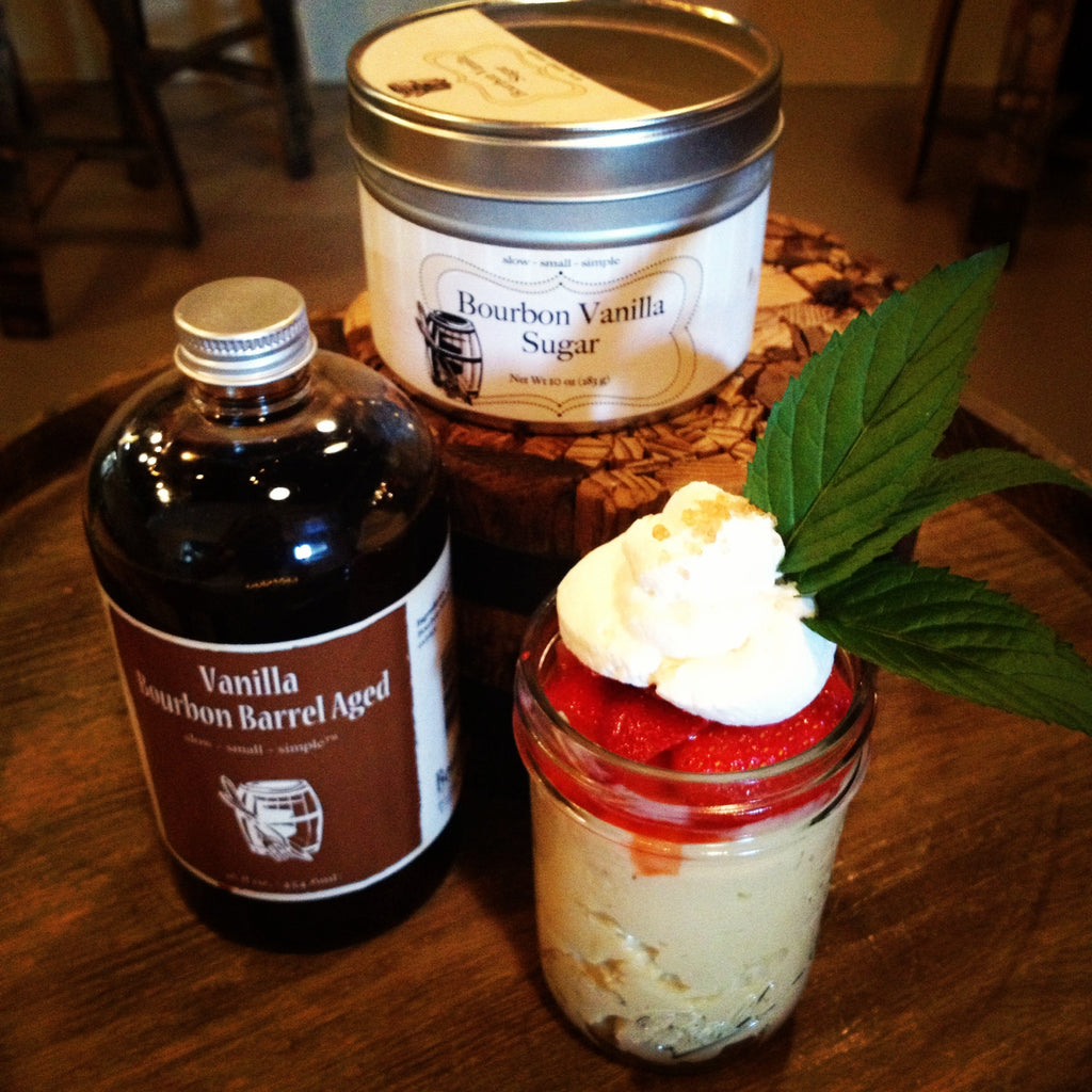 Lemon Custard with Berries and Whipped Cream