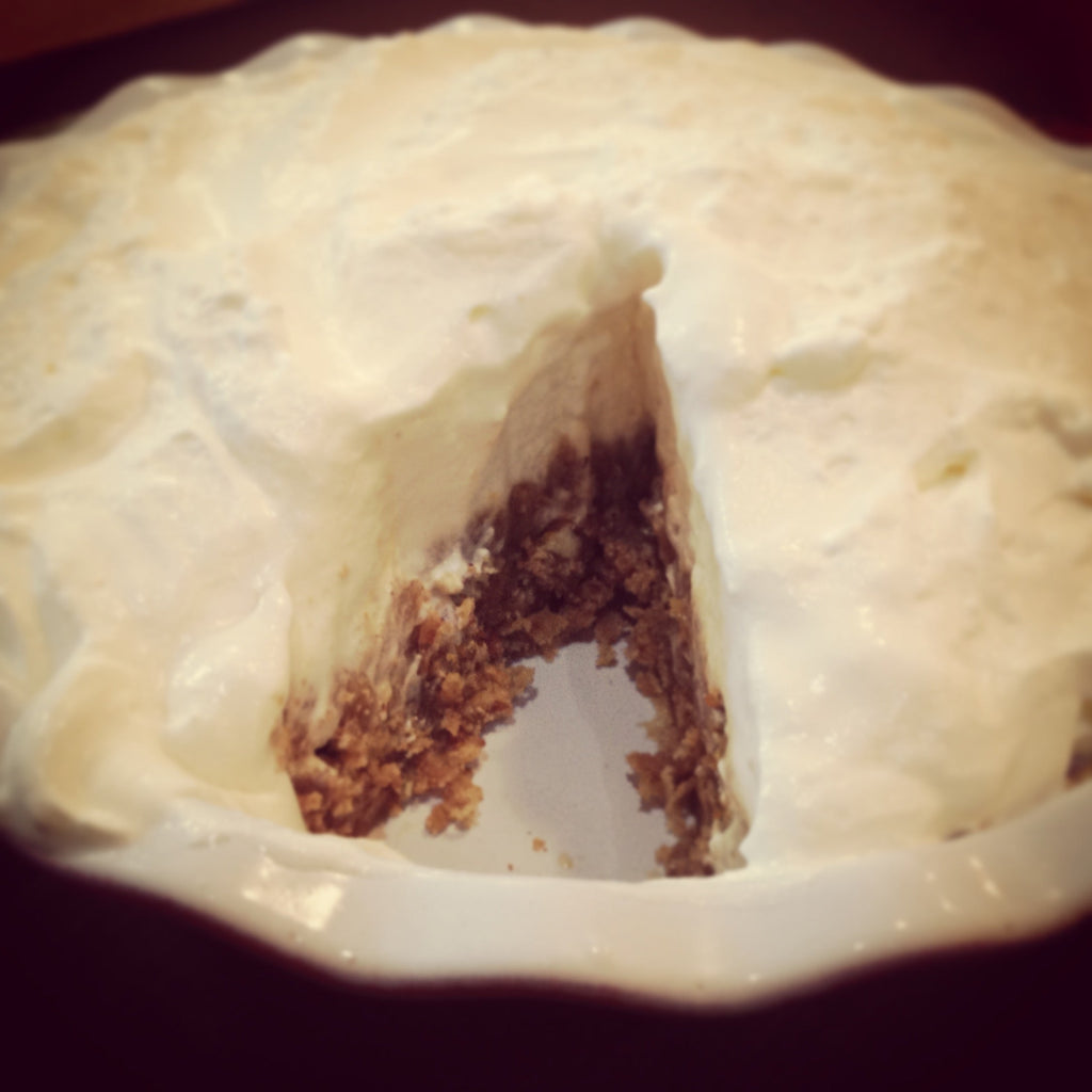 Bourbon Salted Praline Pie