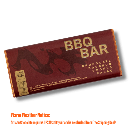 Bourbon Smoked BBQ Dark Chocolate Bar