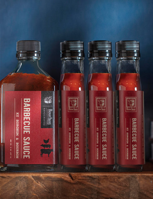 Bourbon Barrel Foods Barbecue Sauce Bottles