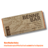 Benne Bar - Bourbon Smoked Benne Seeds, Dark Chocolate