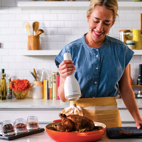 Finamill - Spice Grinding Reinvented - Starter Pack - Midnight Black