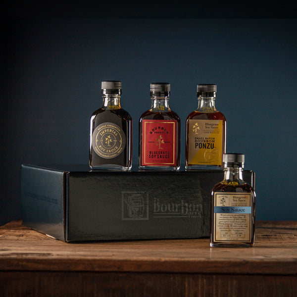 Gift Box - Bourbon Barrel Aged Soy Sauce - Full Line (Set of 4)