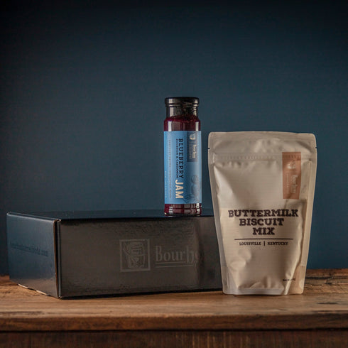 Gift Box - Buttermilk Biscuit Mix & Blueberry Bourbon Cardamom Jam