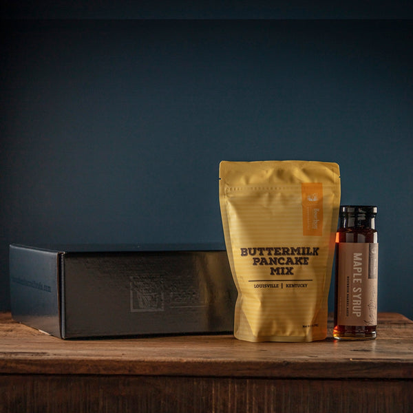 Gift Box - Buttermilk Pancake Mix & Barrel Aged Maple Syrup