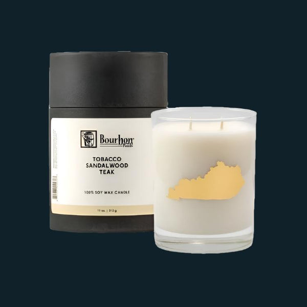 Small Batch & Soy Wax Candle | Tobacco - Sandalwood - Teak