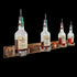 Bourbon Barrel Stave Decor - Large Scale - Bottle Rack
