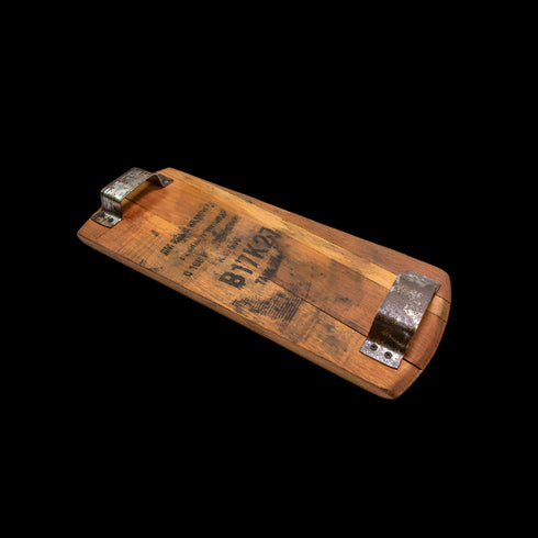 Bourbon Barrel Serving Tray