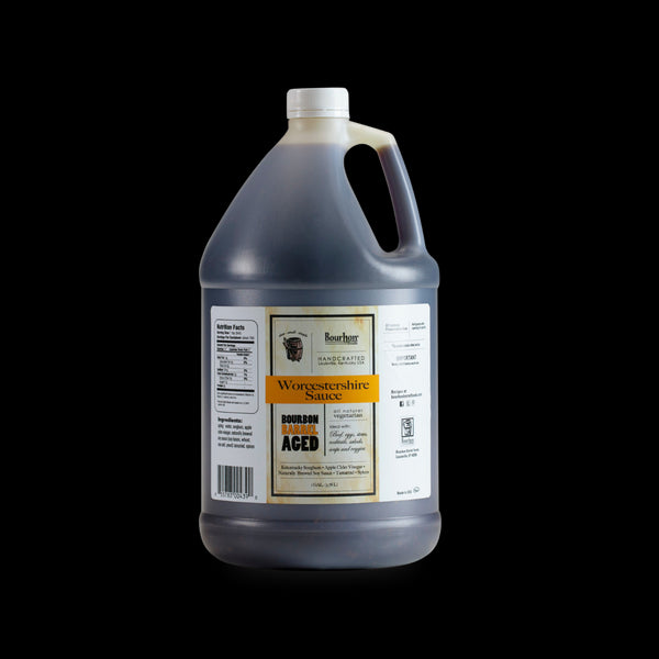 Bourbon Barrel Aged Worcestershire Sauce - GALLON