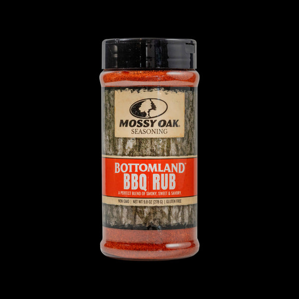 Bourbon Barrel Foods Mossy Bottomland BBQ Rub Seasoning Bottle