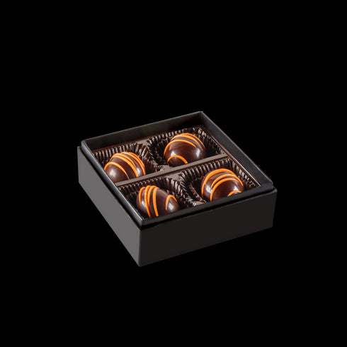 Bourbon Barrel Old Fashioned Truffles - 4 Piece Box