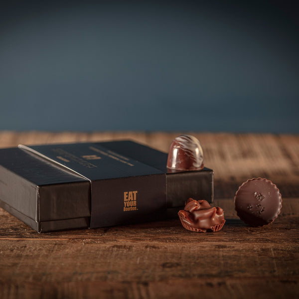 Bourbon Barrel Foods Assorted Chocolates Box Gift Set 9 Piece