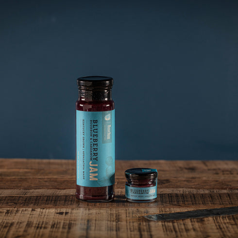 Bourbon Barrel Foods Blueberry Bourbon Cardamom Jam sizes