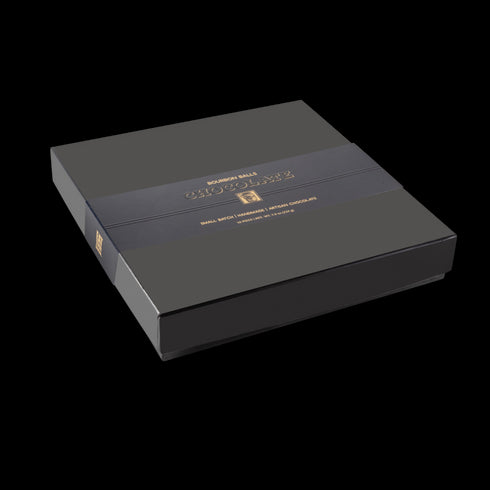 Bourbon Barrel Foods Bourbon Balls Chocolate Gift Box Set of 16 Box