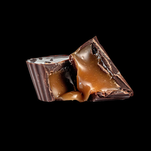 Bourbon Barrel Foods Bourbon Smoked Sea Salt Caramels | Chocolate Bitten