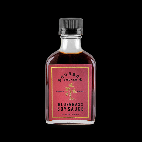 Bourbon Barrel Foods Bourbon Smoked Soy Sauce bottle shot