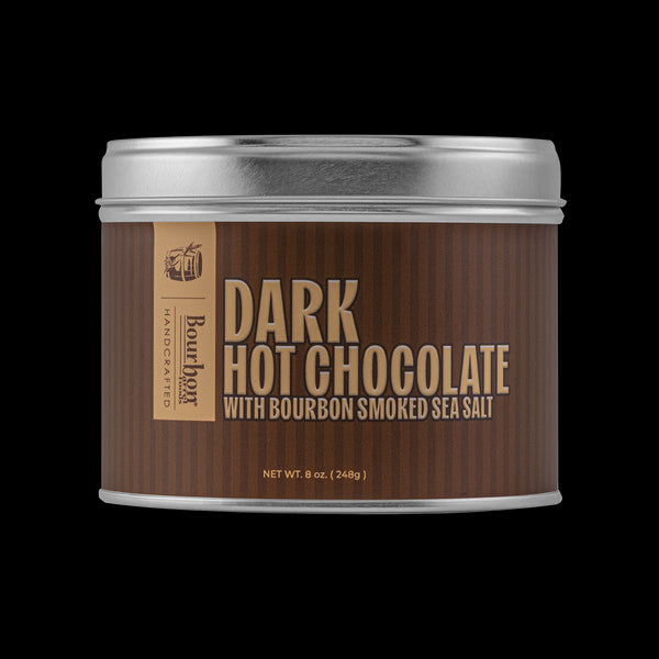 Bourbon Smoked Sea Salt Dark Hot Chocolate