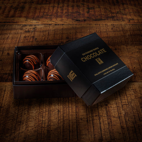 Bourbon Barrel Old Fashioned Truffles - 4 Piece Box
