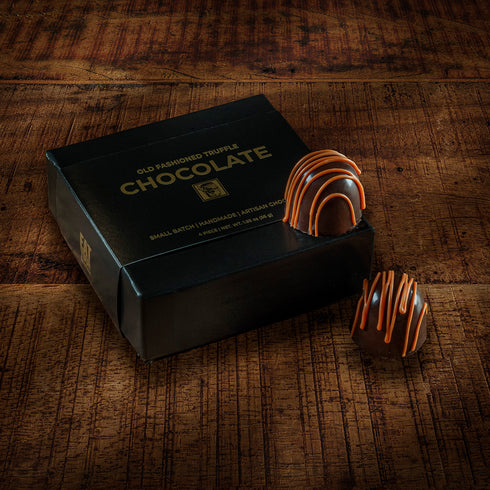 Bourbon Barrel Old Fashioned Truffles - 4 Piece Box