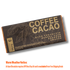 Coffee & Cacao Bar - Bourbon Smoked Cacao & Barrel Aged Coffee Bean, Dark Chocolate