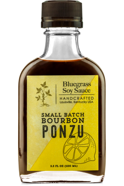 Small Batch Bourbon Ponzu bottle
