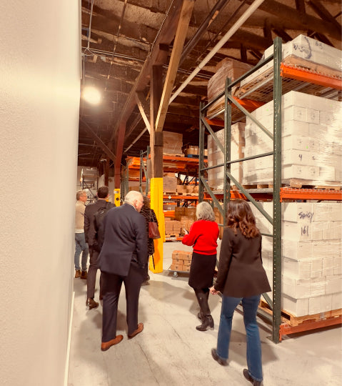 A view into the old Bourbon Barrel Foods store on Frankfort Avenue