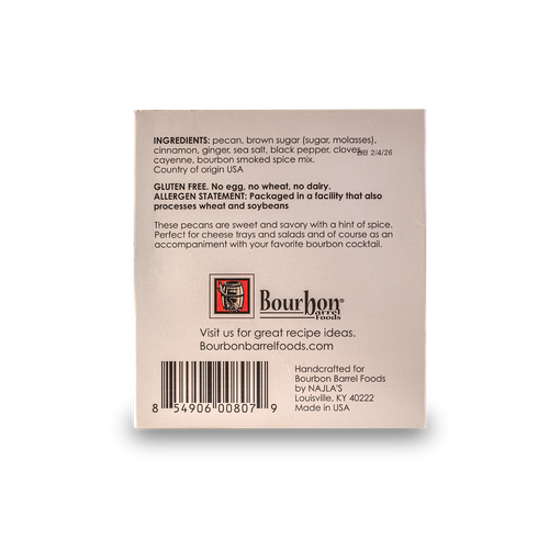 Bourbon Barrel Foods Bourbon Smoked Pecans