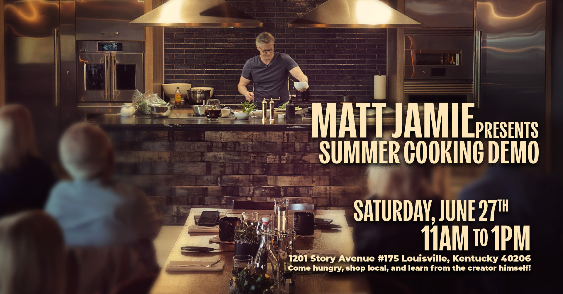 EVENT: Summer Cooking Demo at Bourbon Barrel Foods