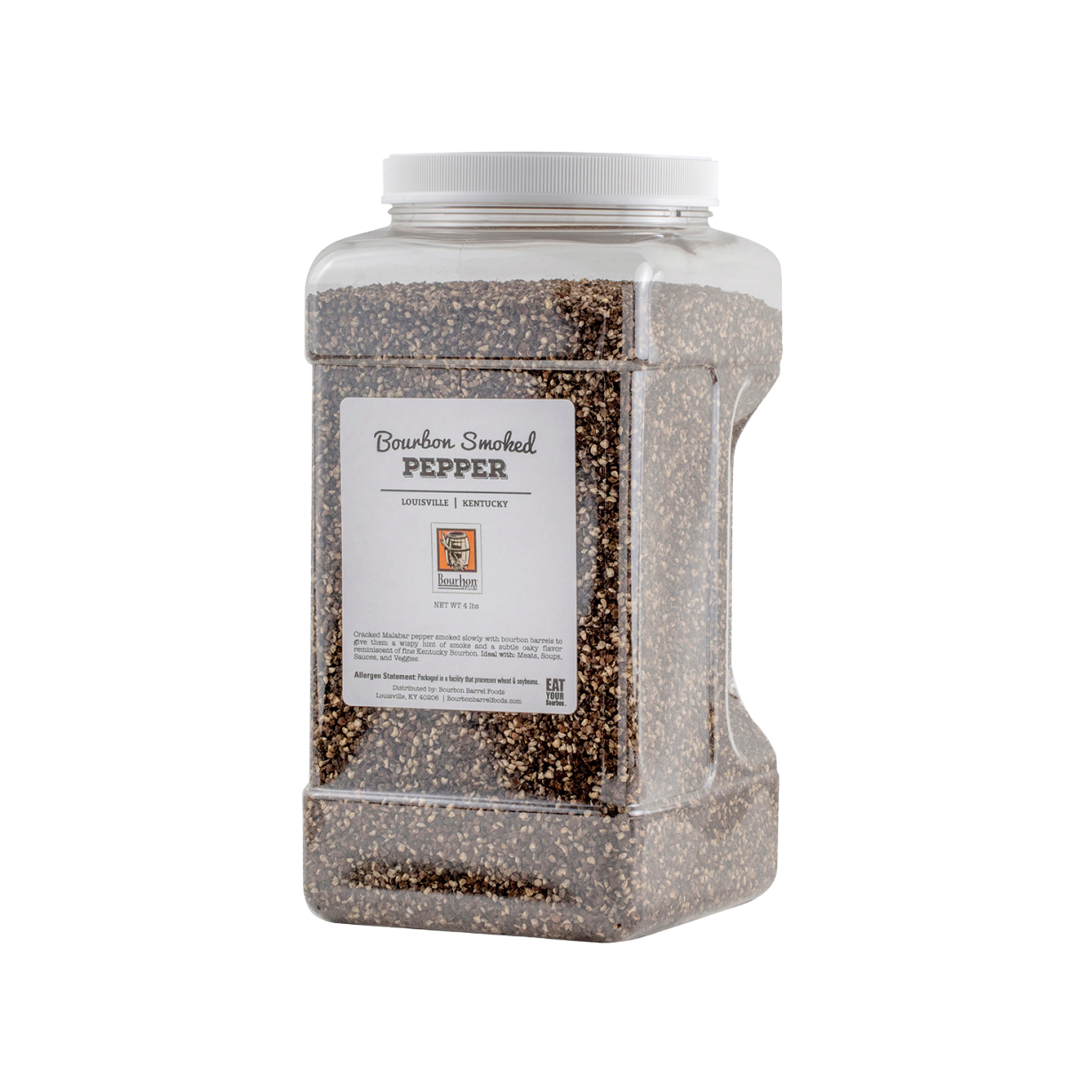 Bourbon Smoked Pepper - TUB 4 LBS – Bourbon Barrel Foods
