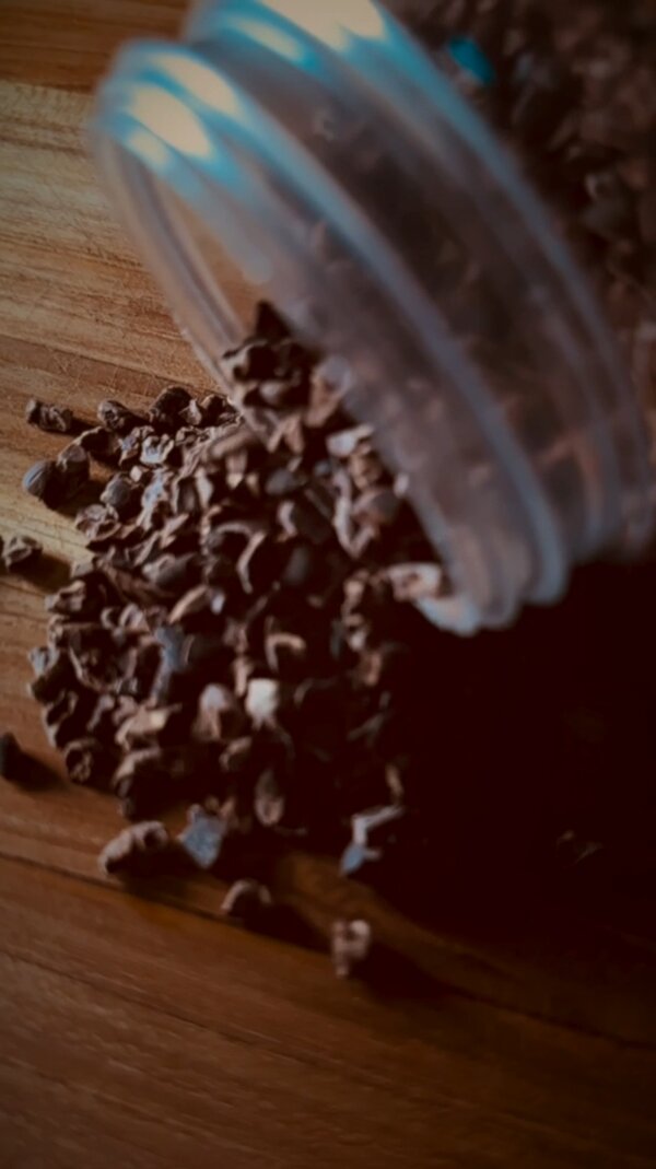 Bourbon Smoked Cacao Nibs