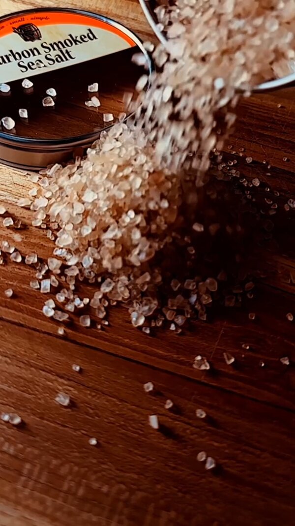 Bourbon Smoked Sea Salt