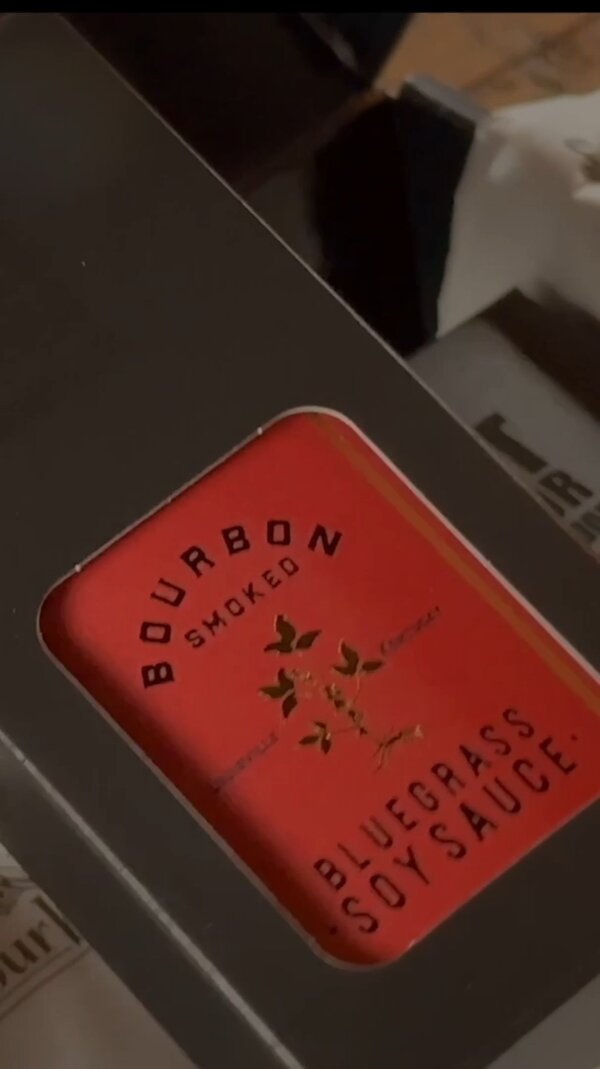 Bourbon Smoked Soy Sauce