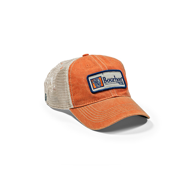 Bourbon Barrel Foods Orange Trucker Cap