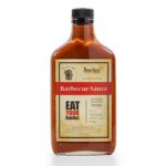 Bourbon Barrel Foods Barbecue Sauce, Sweet Smoky Tangy Sauce perfect for beef, pork chicken and shrimp with Bourbon Smoked Spices , Kentucky Sorghum, and Bourbon. This is made slow small and simple. Eat Your Bourbon