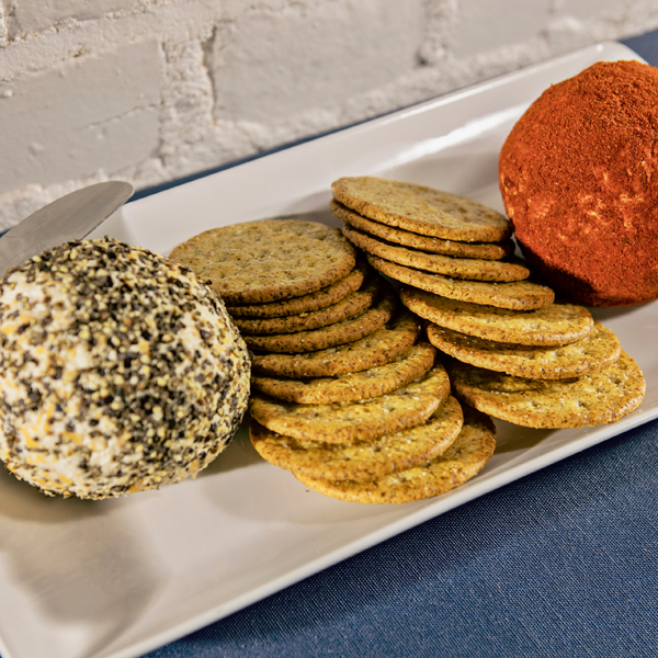 Bourbon Barrel Foods, Fame Day Cheese ball Recipe Image