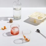 wandp extra large ice cube tray cocktail lifestyle